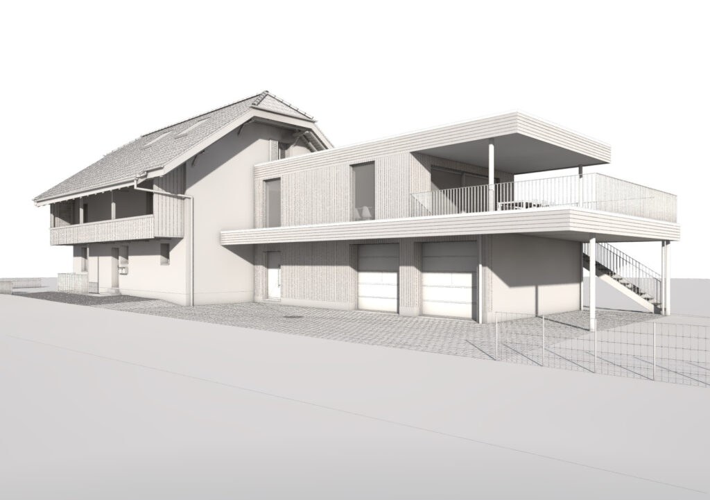 Zweifamilienhaus Neubau in Minergie Standard